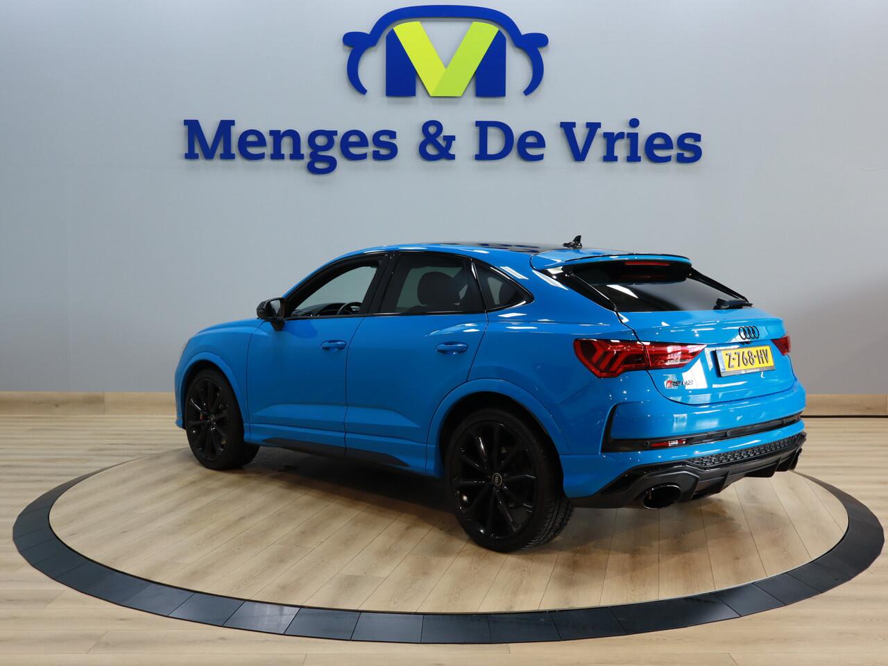 Audi RS Q3 Sportback TSFI 400 PK Airco ECC | LED | B&O | Virtual | Adaptive Cruise | Apple Carplay Android Auto | Sfeer | Stoelverwarming | Isofix |