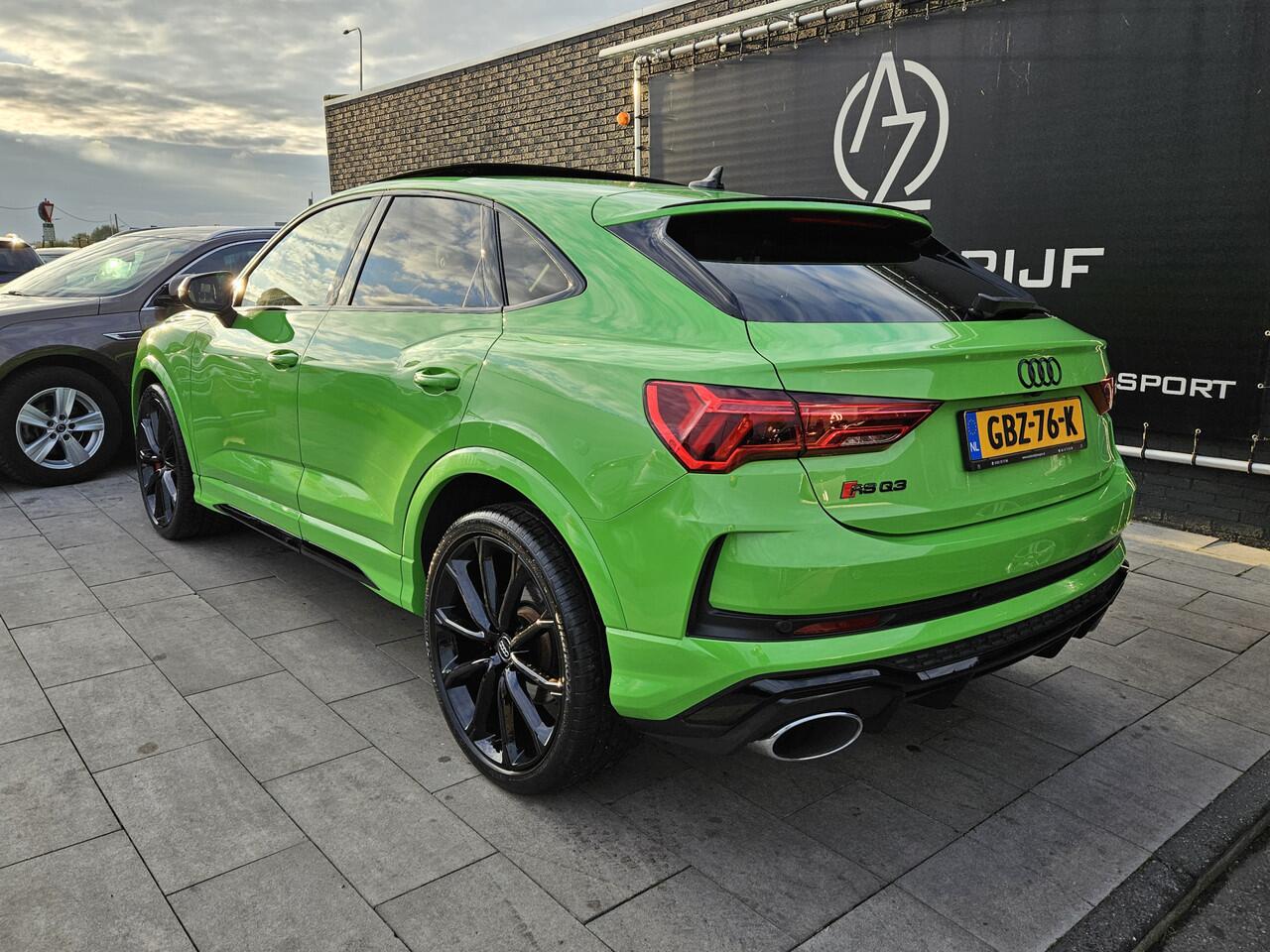 Audi RS Q3 RSQ3 Sportback 2.5 TFSI 400PK *kyalami green*