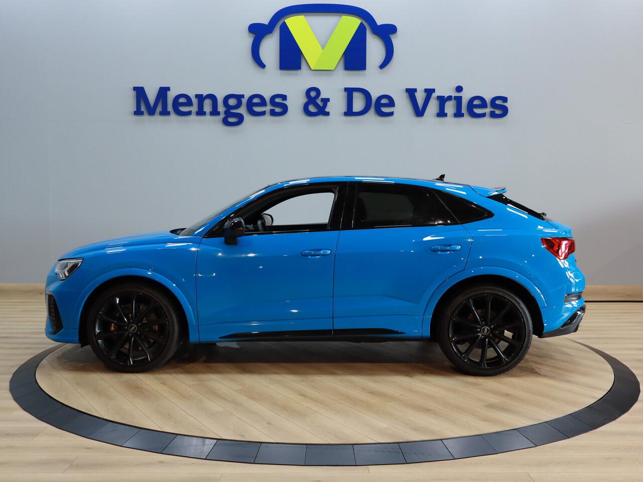 Audi RS Q3 Sportback TSFI 400 PK Airco ECC | LED | B&O | Virtual | Adaptive Cruise | Apple Carplay Android Auto | Sfeer | Stoelverwarming | Isofix |