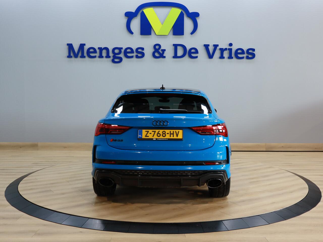 Audi RS Q3 Sportback TSFI 400 PK Airco ECC | LED | B&O | Virtual | Adaptive Cruise | Apple Carplay Android Auto | Sfeer | Stoelverwarming | Isofix |