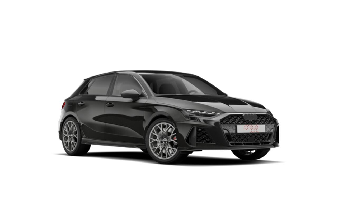 Audi RS3 Sportback 400 S tronic Automaat | Glazen panoramadak | Sportuitlaat | RS exterieurdelen zwart | MMI navigatie plus | Climate pakket plus | Assistentiepakket Rijden en Parkeren Plus | Matrix-ledkoplampen, ledachterlichten en koplampsproeiers | Virtual cock