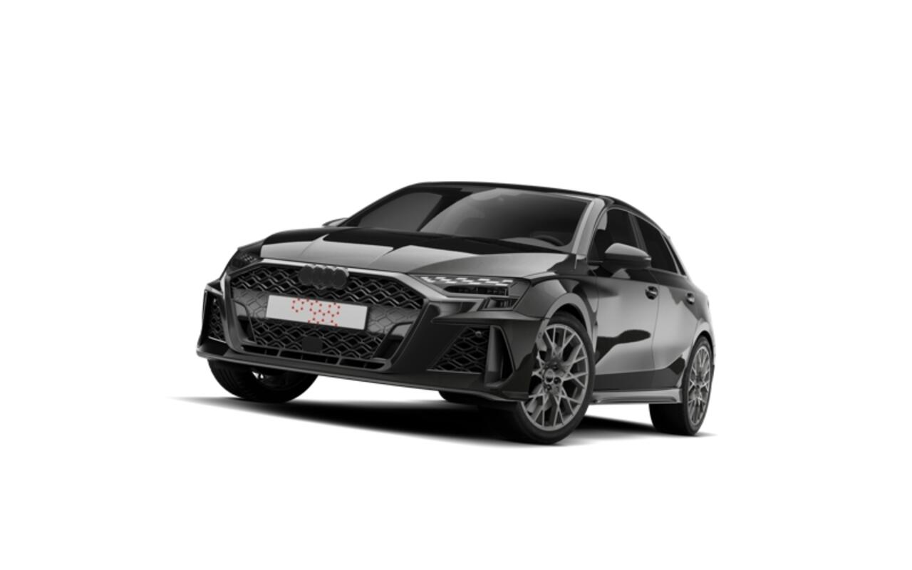Audi RS3 Sportback 400 S tronic Automaat | Glazen panoramadak | Sportuitlaat | RS exterieurdelen zwart | MMI navigatie plus | Climate pakket plus | Assistentiepakket Rijden en Parkeren Plus | Matrix-ledkoplampen, ledachterlichten en koplampsproeiers | Virtual cock