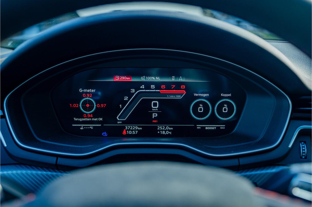 Audi RS4 ABT RS4-S Avant 2.9 TFSI 510pk quattro | ABT RS4-S | RS dynamic | Panoramadak | B&O | Tour | City | 360 camera | Head up | Massagefunctie | ABT Power S | ABT GR21 | ABT uitlaatsysteem