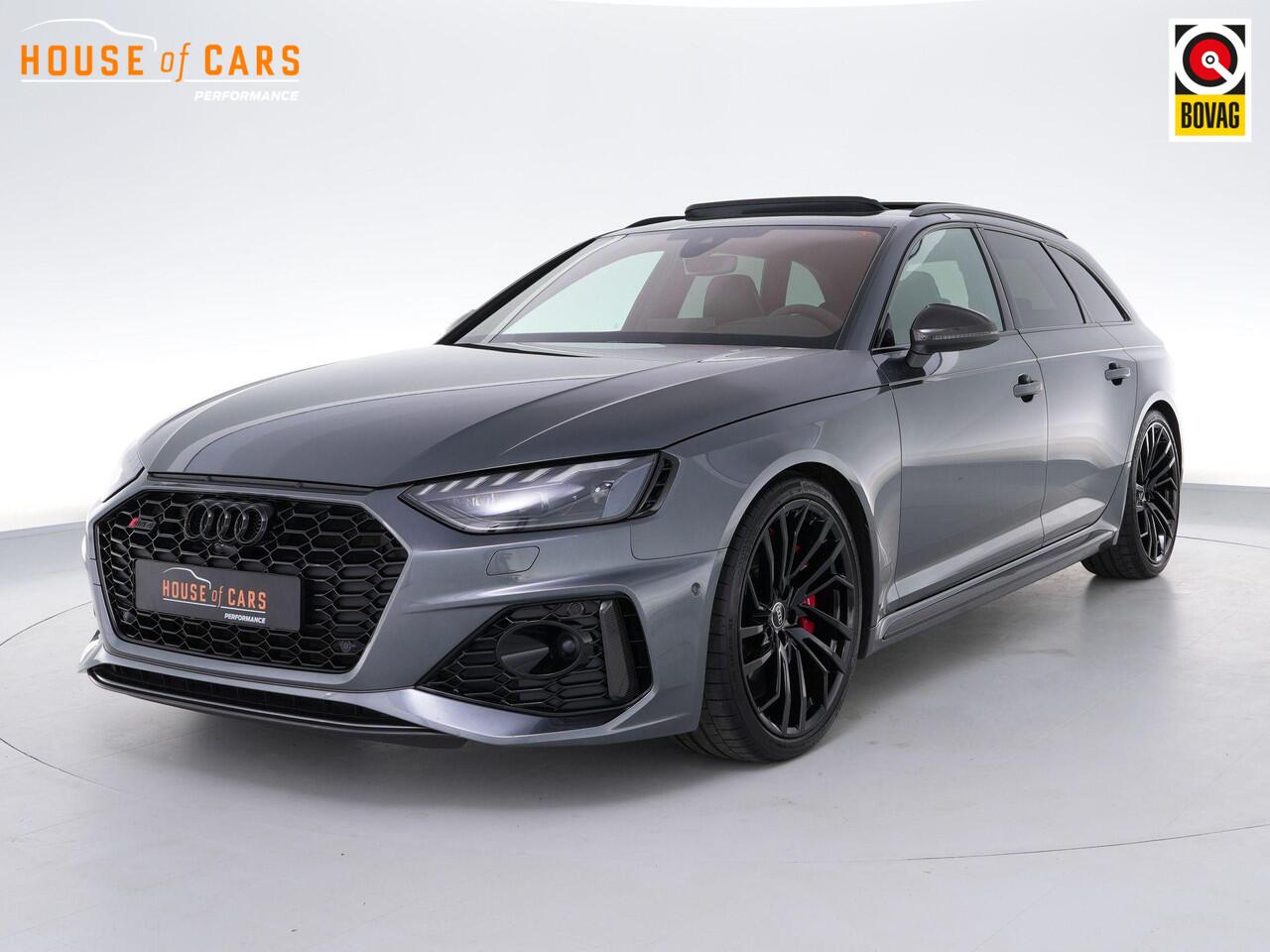 Audi RS4 quattro 2.9 TFSI RS 4 |Org. NL|dealer onderhouden|fabrieksgarantie|trekhaak|Milltek|keramisch|carbon ext.|panoramadak|B&O|memory|massage|Apple Carplay|360 camera|blind spot|