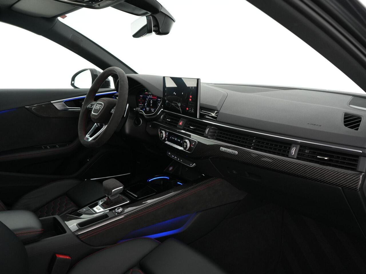 Audi RS4 quattro 2.9 TFSI RS 4 |Org. NL|dealer onderhouden|fabrieksgarantie|trekhaak|Milltek|keramisch|carbon ext.|panoramadak|B&O|memory|massage|Apple Carplay|360 camera|blind spot|