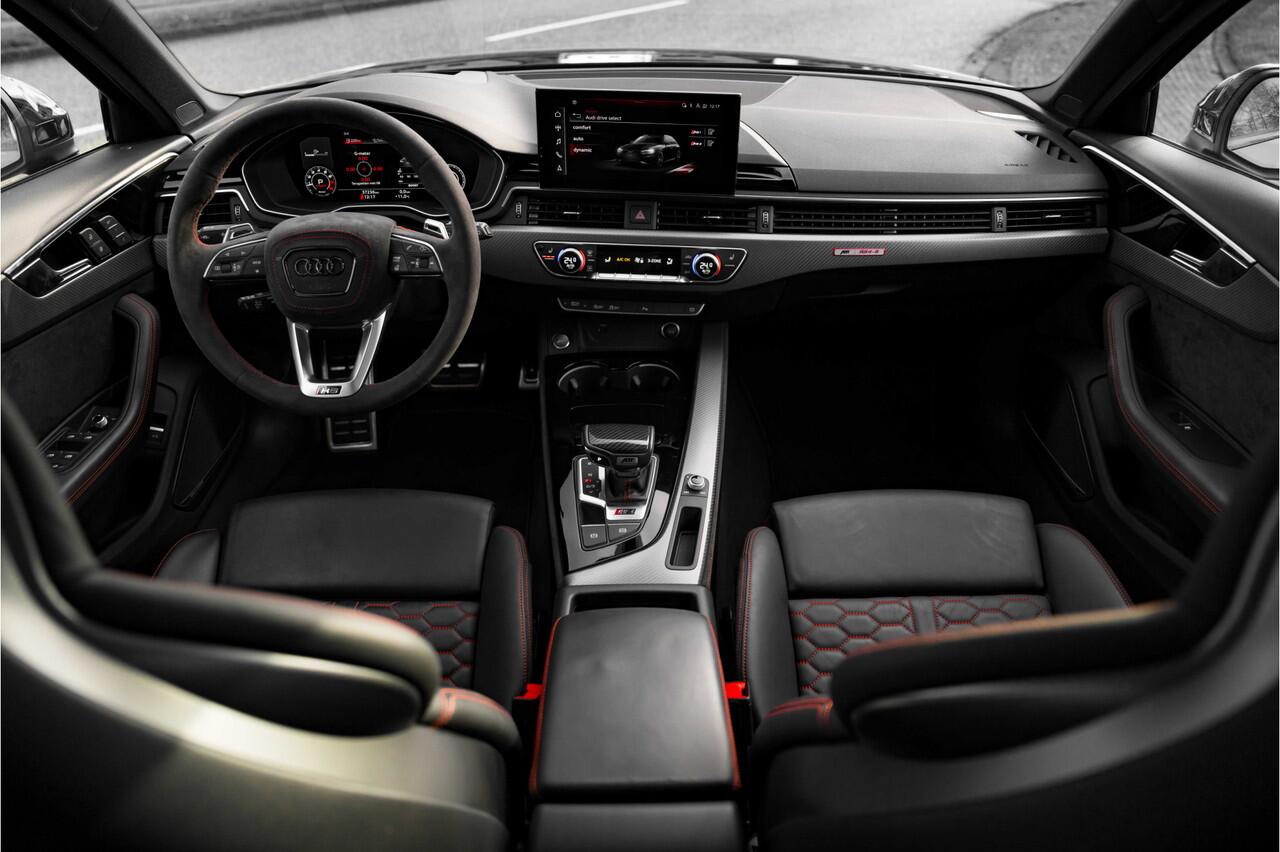 Audi RS4 ABT RS4-S Avant 2.9 TFSI 510pk quattro | ABT RS4-S | RS dynamic | Panoramadak | B&O | Tour | City | 360 camera | Head up | Massagefunctie | ABT Power S | ABT GR21 | ABT uitlaatsysteem