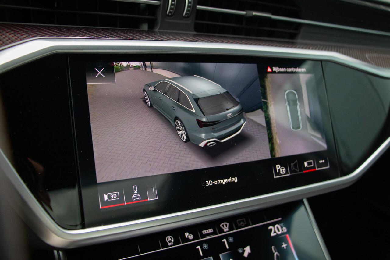 Audi RS6 Avant Johann ABT Signature Edition | 800PK | BTW | B&O+ | Ceramic Brakes | 360 Cam | ACC | Pano | Softclose | Lane & Side Assist | Fabrieksgarantie | Neus PPF | Carbon | Apple & Android Carplay | Dynamic+ | Achterasbesturing | Dynamic Plus Pack |Ambianc