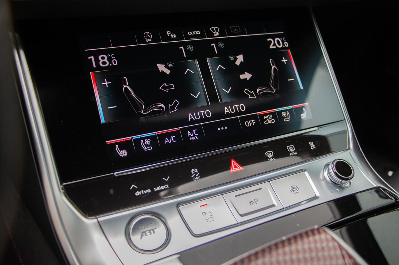 Audi RS6 Avant Johann ABT Signature Edition | 800PK | BTW | B&O+ | Ceramic Brakes | 360 Cam | ACC | Pano | Softclose | Lane & Side Assist | Fabrieksgarantie | Neus PPF | Carbon | Apple & Android Carplay | Dynamic+ | Achterasbesturing | Dynamic Plus Pack |Ambianc