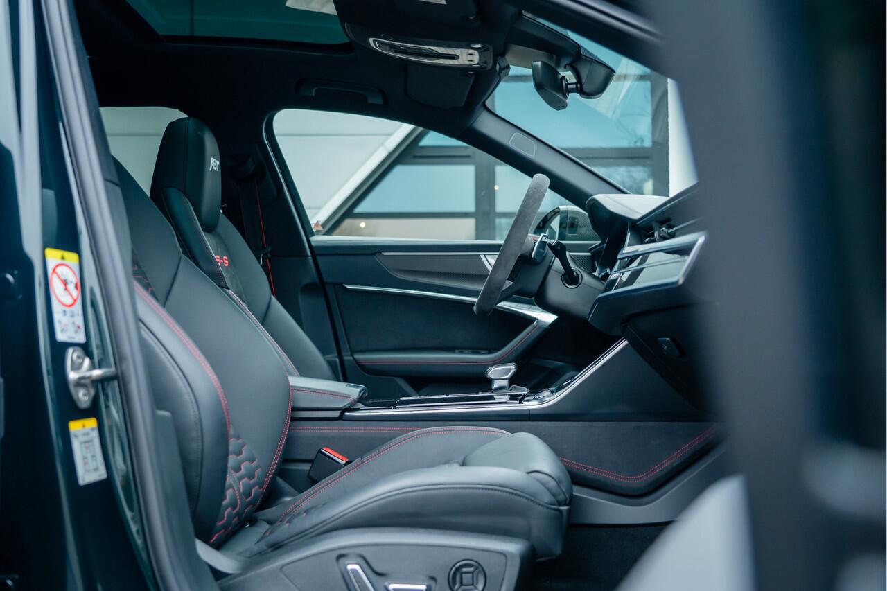 Audi RS6 ABT RS6-S 700pk | ABT HR22 Matt Racing Gold | Audi Exclusive | Carbon optiek | RS Design pakket rood | Dynamic plus incl keramisch | uitgebreid leder pakket HD Maxtrix LED | Panorama dak | Assistentiepakket Tour + City + Parkeren | B&O sound | Comfort sle