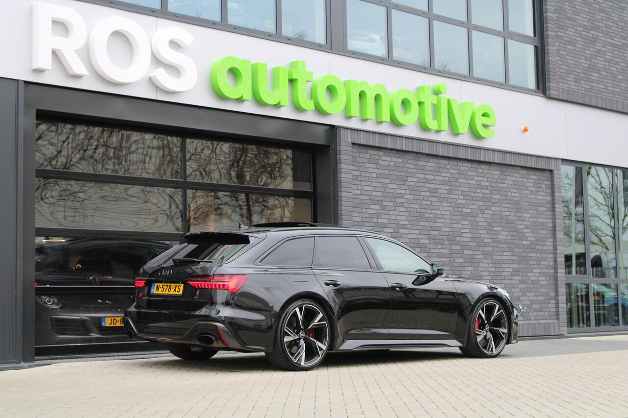 Audi RS6 Avant RS 6 TFSI quattro | DYNAMIC PLUS | KERAMISCH | HUD | 4WS | CARBON | NIGHT VISION | B&O | STUURVERW |
