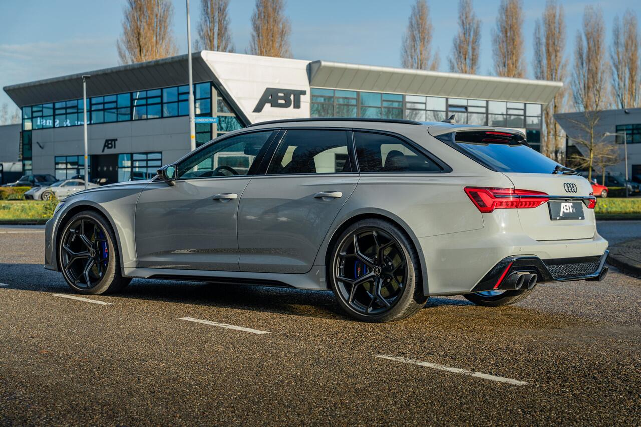 Audi RS6 Avant 4.0 TFSI quattro performance | B&O Advanced 3D | Dynamic plus | Keramische remmen | RS design pakket blauw plus | Alcantara hemel | blauw carbon interieur | DRC | Assistentiepakket plus | Panoramadak
