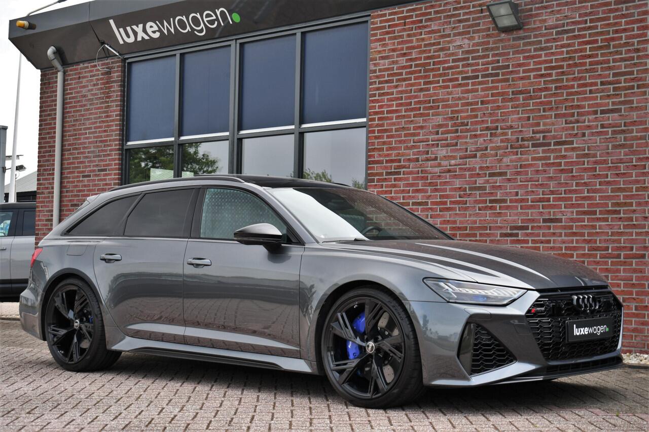 Audi RS6 Avant 4.0 TFSI quattro Dyn+ B&O-high Carbon Pano Ceramic HUD Alc-hemel Softclose Stoelvent