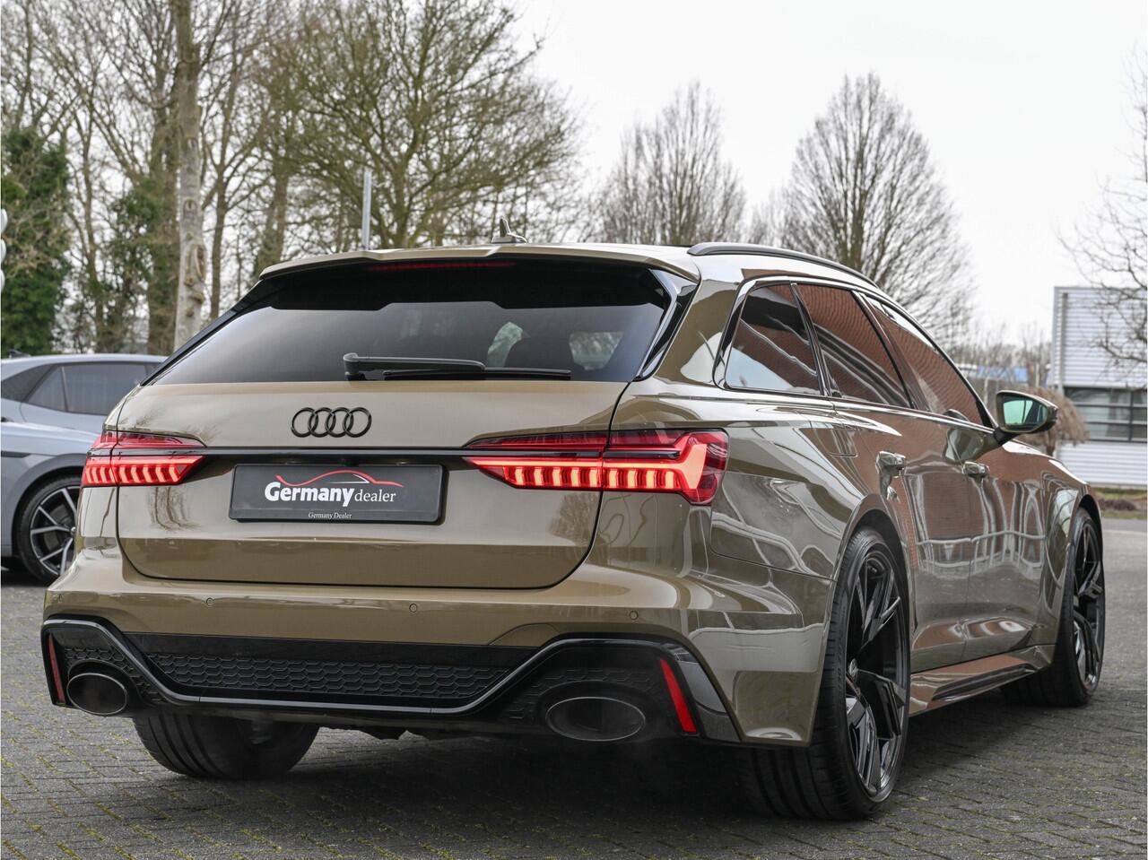 Audi RS6 Avant 4.0TFSI 600pk Quattro Pano 360 4W-Best HUD 360 Softclose 22-Inch Laser-LED VOL!