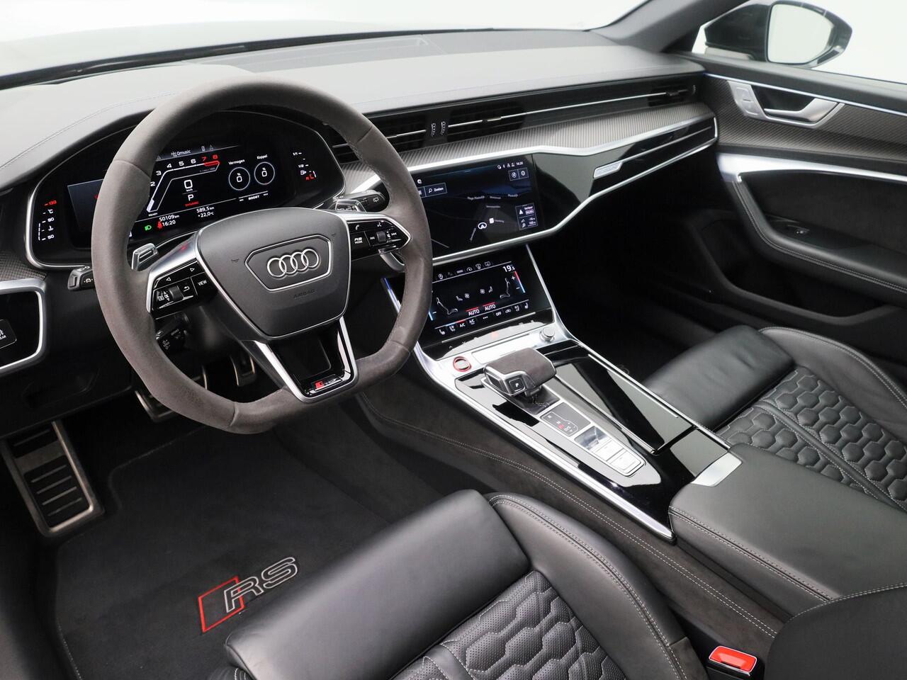 Audi RS6 4.0 TFSi quattro | PANO | LASER | CERAMIC | 4-WS | ADAPTIVE | SOFTCLOSE | SPORT UITLAAT | FABRIEKSGARANTIE
