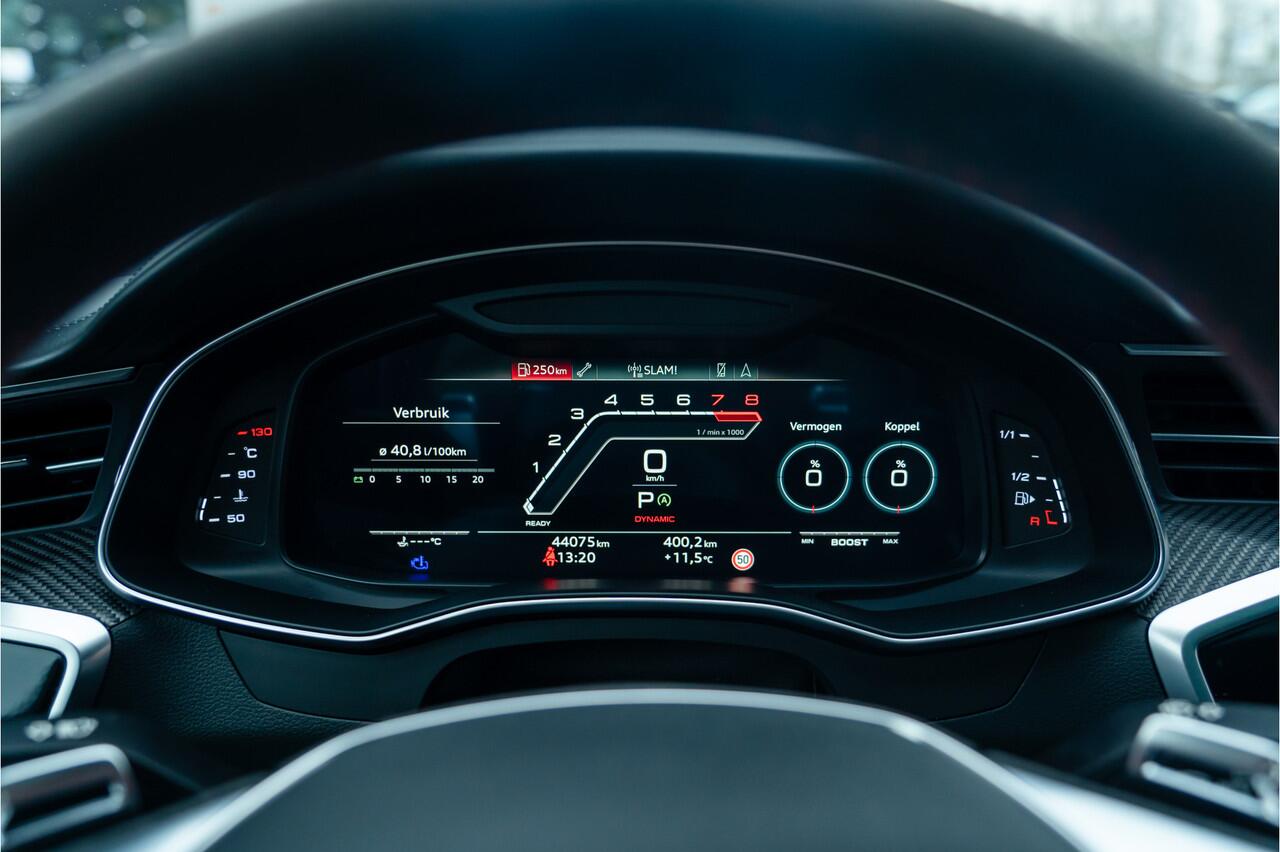 Audi RS6 ABT RS6-S 700pk | ABT HR22 Matt Racing Gold | Audi Exclusive | Carbon optiek | RS Design pakket rood | Dynamic plus incl keramisch | uitgebreid leder pakket HD Maxtrix LED | Panorama dak | Assistentiepakket Tour + City + Parkeren | B&O sound | Comfort sle