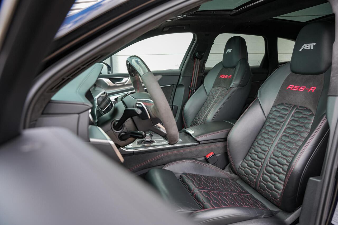 Audi RS6 A6 Avant TFSI quattro ABT RS-R 1 of 125 Akrapovic Panodak Keramisch Stoelvent. B&O+ Eventuri 360 Camera 825 PK!
