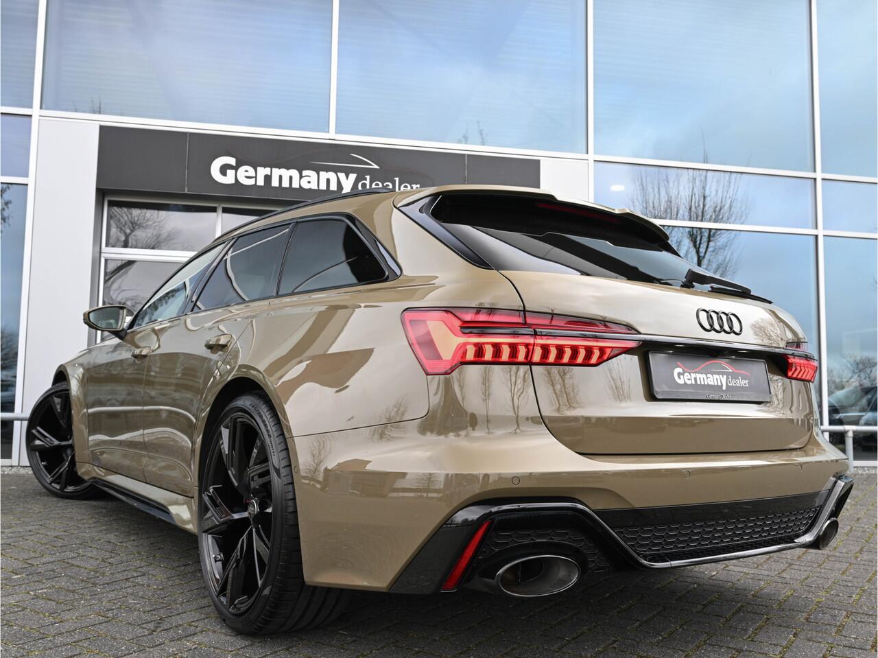 Audi RS6 Avant 4.0TFSI 600pk Quattro Pano 360 4W-Best HUD 360 Softclose 22-Inch Laser-LED VOL!