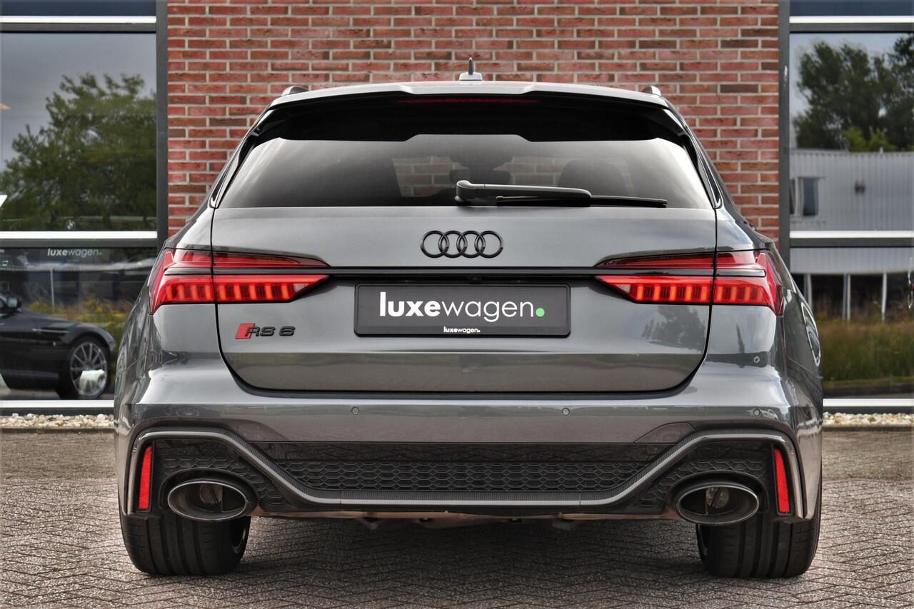 Audi RS6 Avant 4.0 TFSI quattro Dyn+ B&O-high Carbon Pano Ceramic HUD Alc-hemel Softclose Stoelvent