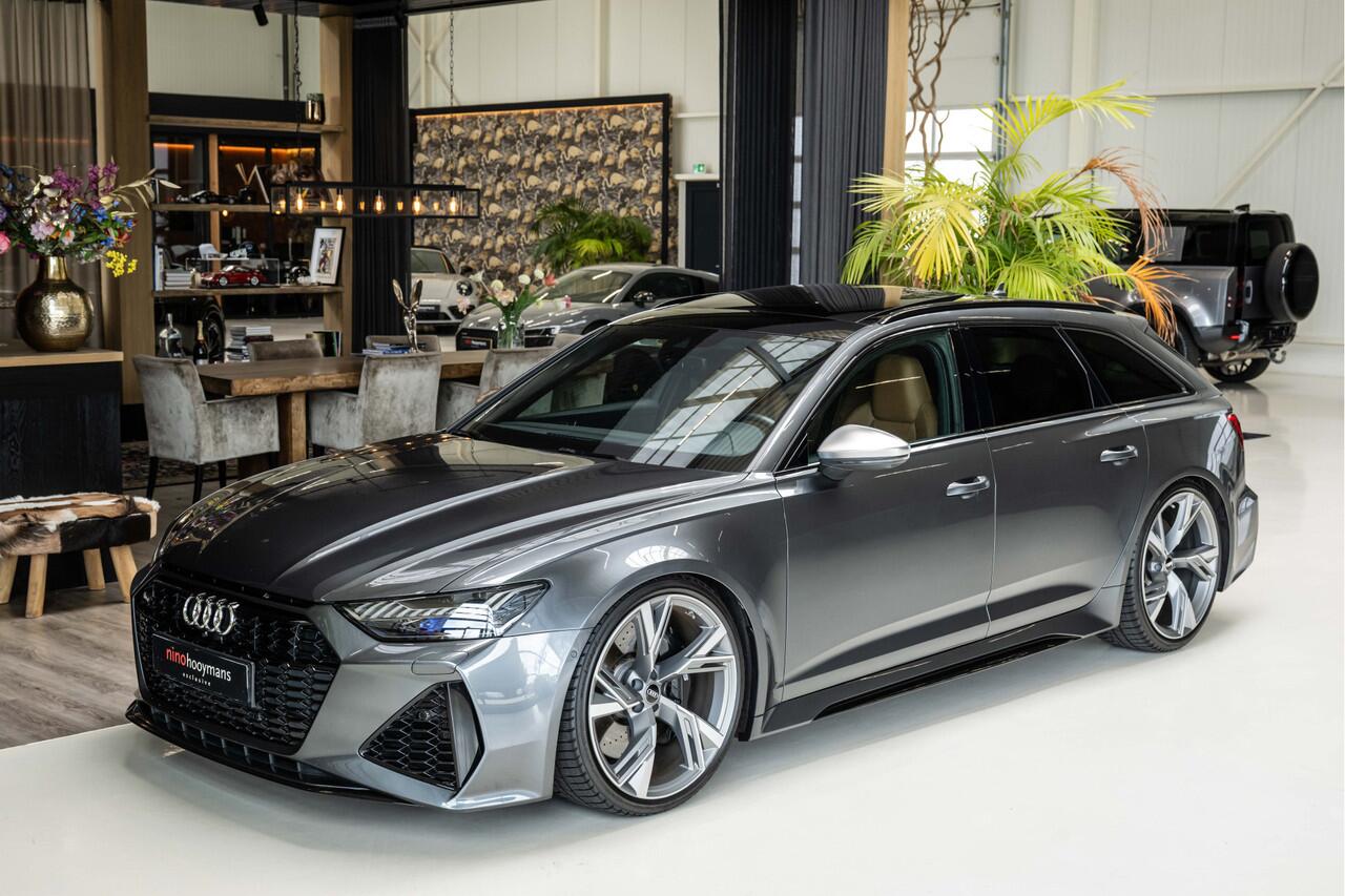 Audi RS6 Avant TFSI quattro | BTW | BLACK PACK | Trekhaak | PANO | B&O | Matrix | Stoelventilatie |