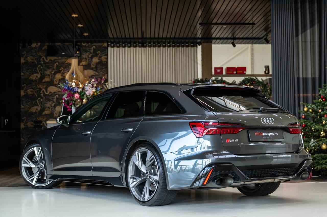 Audi RS6 Avant TFSI quattro | BTW | BLACK PACK | Trekhaak | PANO | B&O | Matrix | Stoelventilatie |