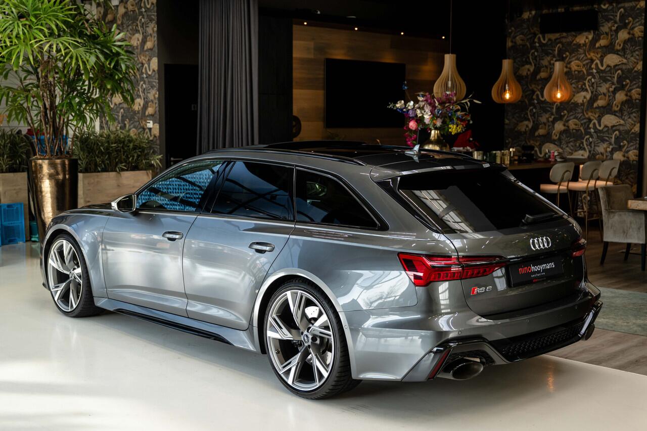 Audi RS6 Avant TFSI quattro | BTW | BLACK PACK | Trekhaak | PANO | B&O | Matrix | Stoelventilatie |