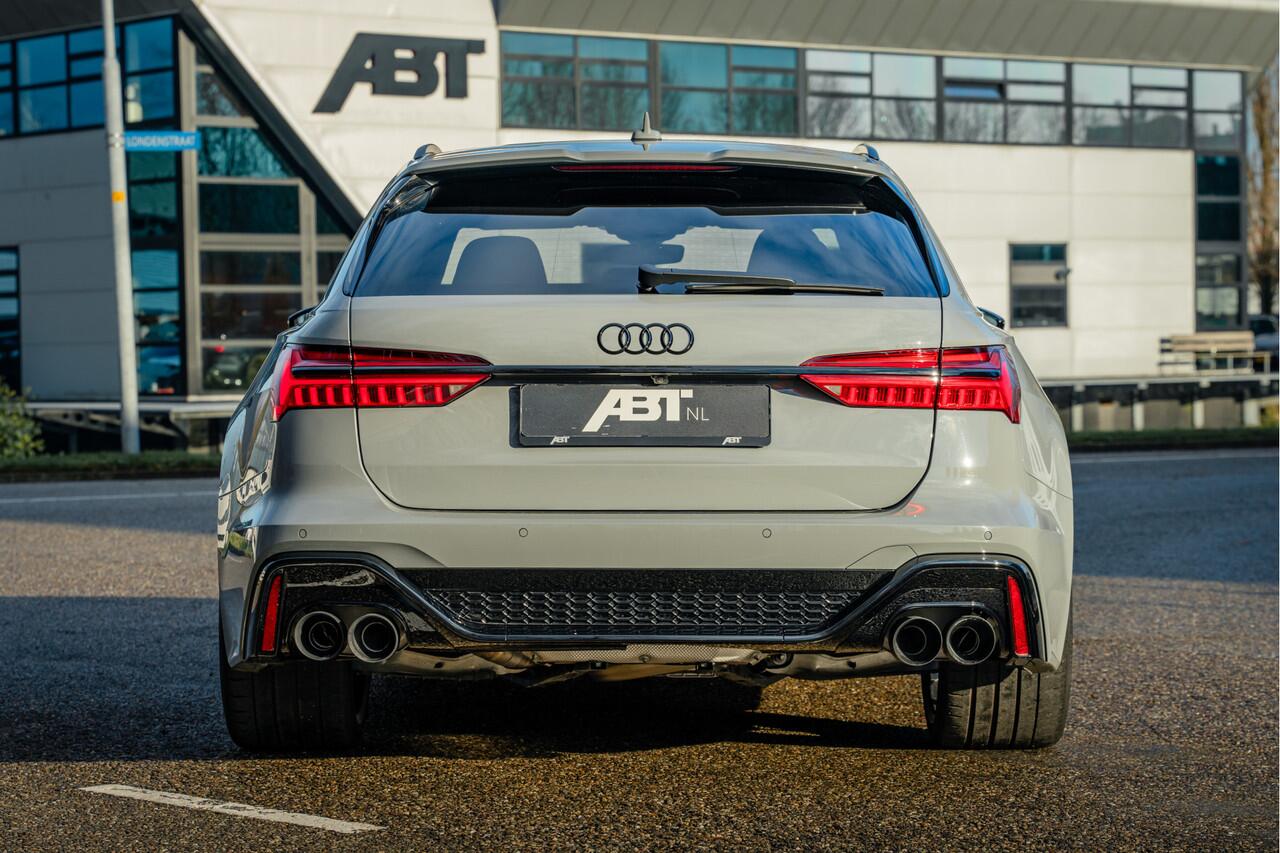 Audi RS6 Avant 4.0 TFSI quattro performance | B&O Advanced 3D | Dynamic plus | Keramische remmen | RS design pakket blauw plus | Alcantara hemel | blauw carbon interieur | DRC | Assistentiepakket plus | Panoramadak