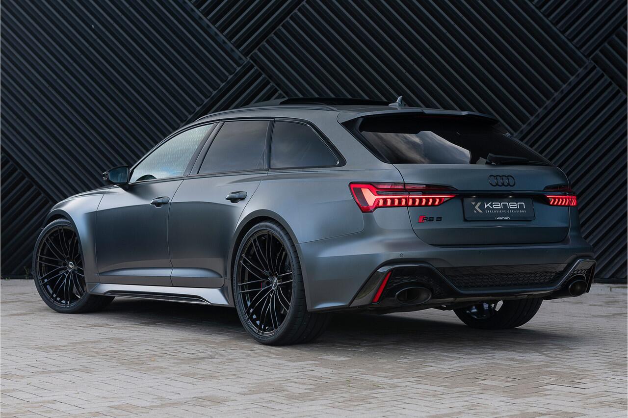 Audi RS6 4.0 TFSI Quattro Pano Keramisch 360 Matrix B&O Advan. 4Wiel Carbon RSdynamic Alcant.Hemel Luchtv. Stoelvent.