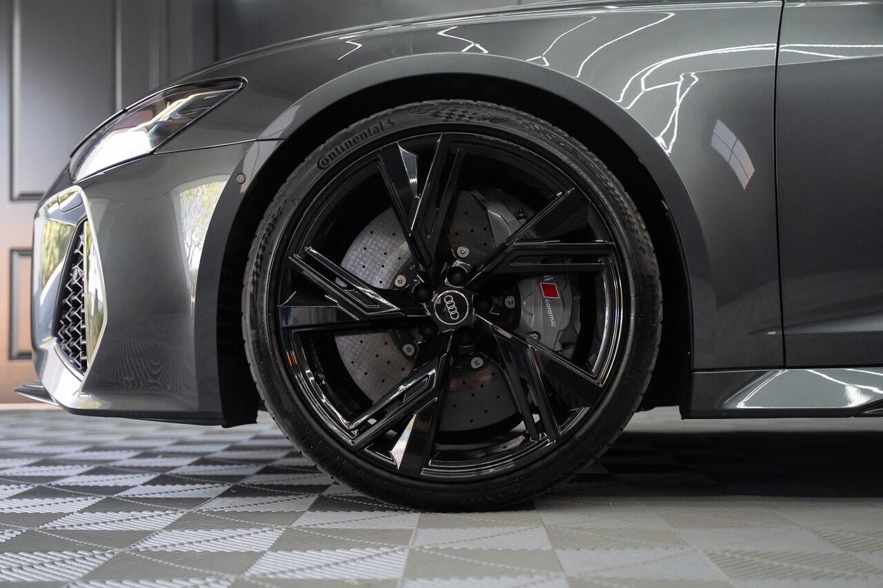 Audi RS6 A6 Avant TFSI quattro / Keramisch / B&O Adv./ Milltek / Pano / Carbon / Softcl. / 360 cam / Alarm Vol optie