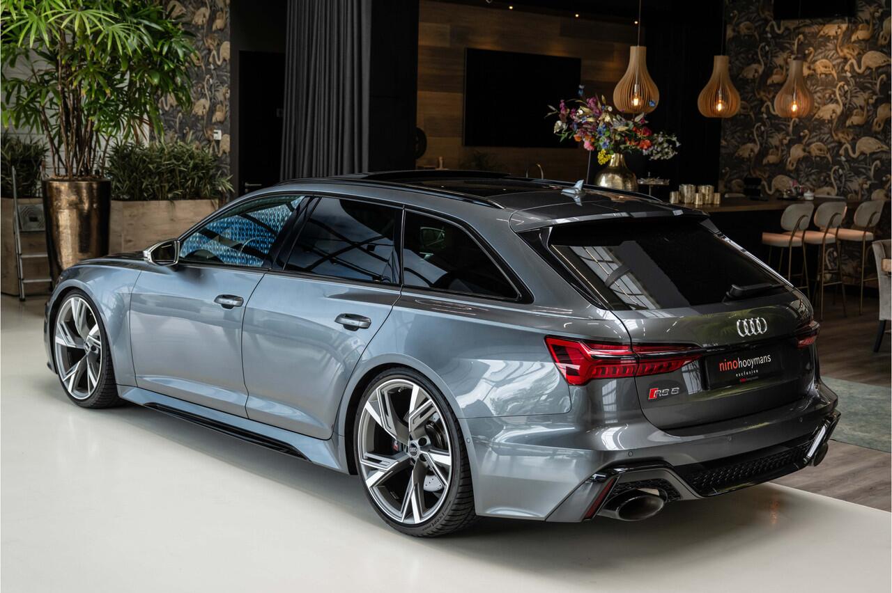 Audi RS6 Avant TFSI quattro | BTW | BLACK PACK | Trekhaak | PANO | B&O | Matrix | Stoelventilatie |
