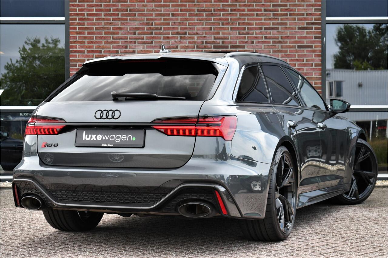 Audi RS6 Avant 4.0 TFSI quattro Dyn+ B&O-high Carbon Pano Ceramic HUD Alc-hemel Softclose Stoelvent