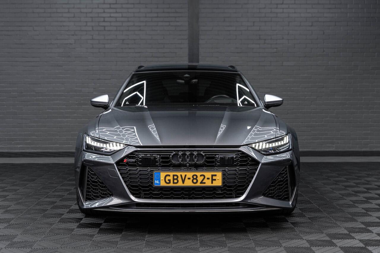 Audi RS6 4.0 TFSI A6 RS6 quattro | Stage 2-760 pk | Pro Line Plus | B&O Premium Audio | Eventuri Carbon Luchtinlaat | 22 inch Velgen | BR Performance Stage 2 (1.037Nm) | Carplay | Panoramadak | Keramische Remmen |Carbon Exterieurpakket | Head-Up Display |