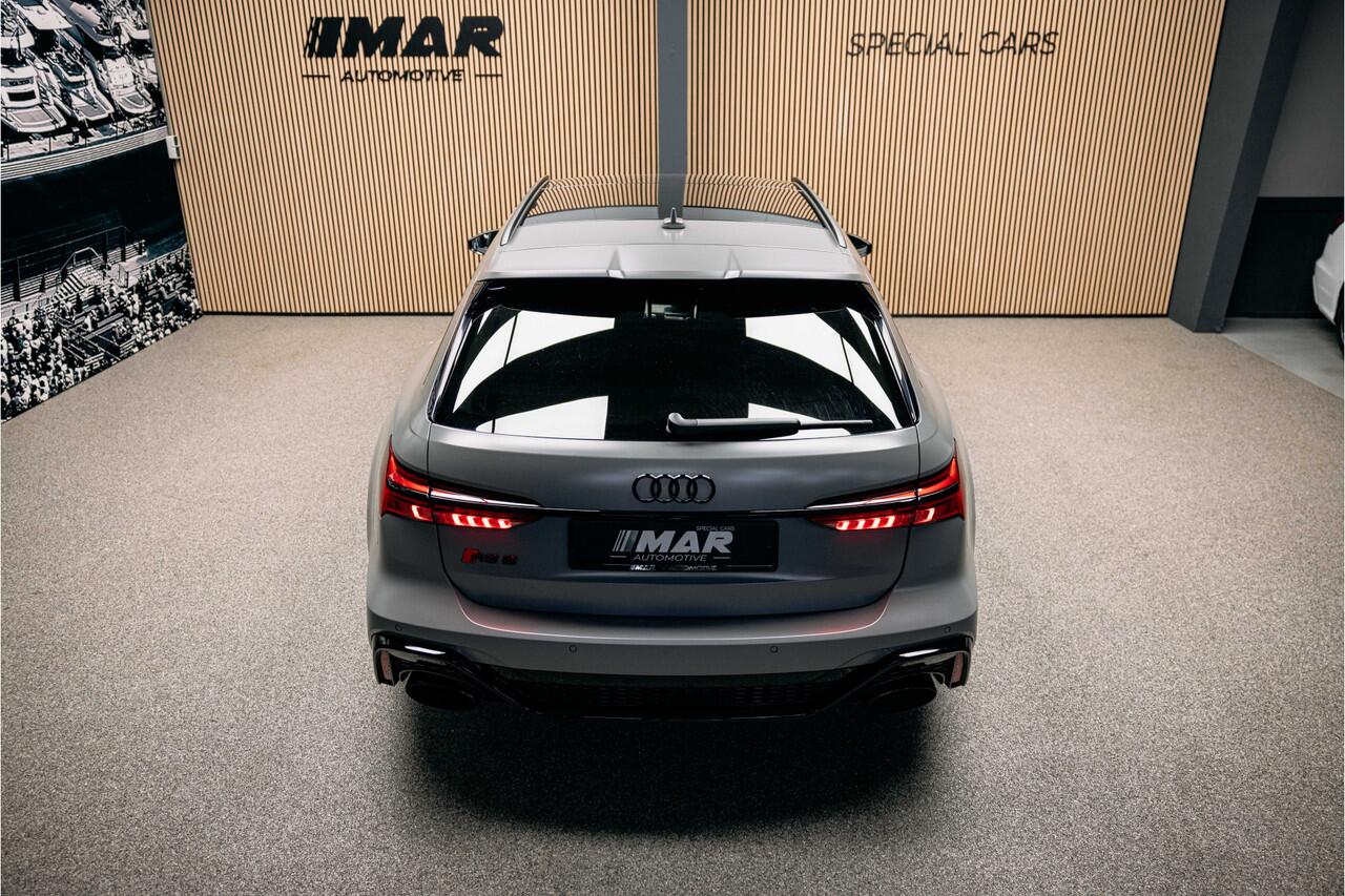 Audi RS6 Avant RS 6 TFSI quattro | Beton grijs matte | 23 inch Vossen HF7 | Keramisch | Pano |