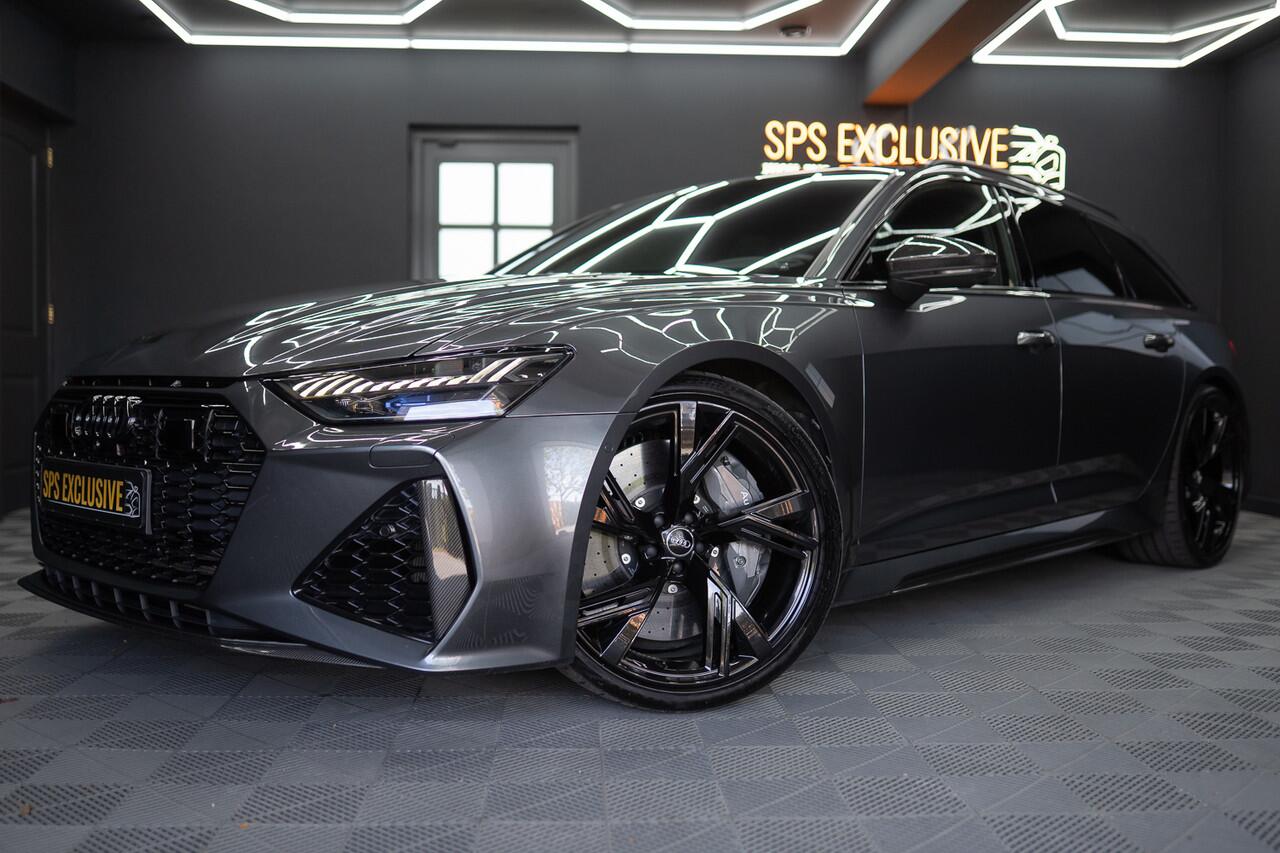 Audi RS6 A6 Avant TFSI quattro / B&O 3d./ Milltek / Keramisch / Pano / Carbon / Softcl. / 360 cam / Alarm kl5 - Full option