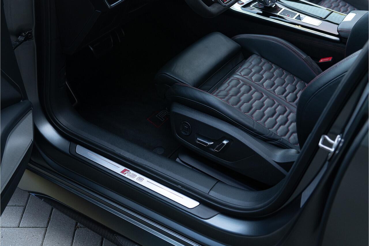 Audi RS6 4.0 TFSI Quattro Pano Keramisch 360 Matrix B&O Advan. 4Wiel Carbon RSdynamic Alcant.Hemel Luchtv. Stoelvent.