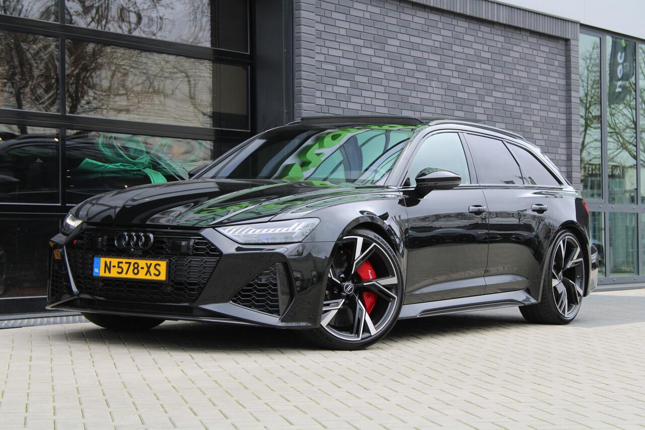 Audi RS6 Avant RS 6 TFSI quattro | DYNAMIC PLUS | KERAMISCH | HUD | 4WS | CARBON | NIGHT VISION | B&O | STUURVERW |