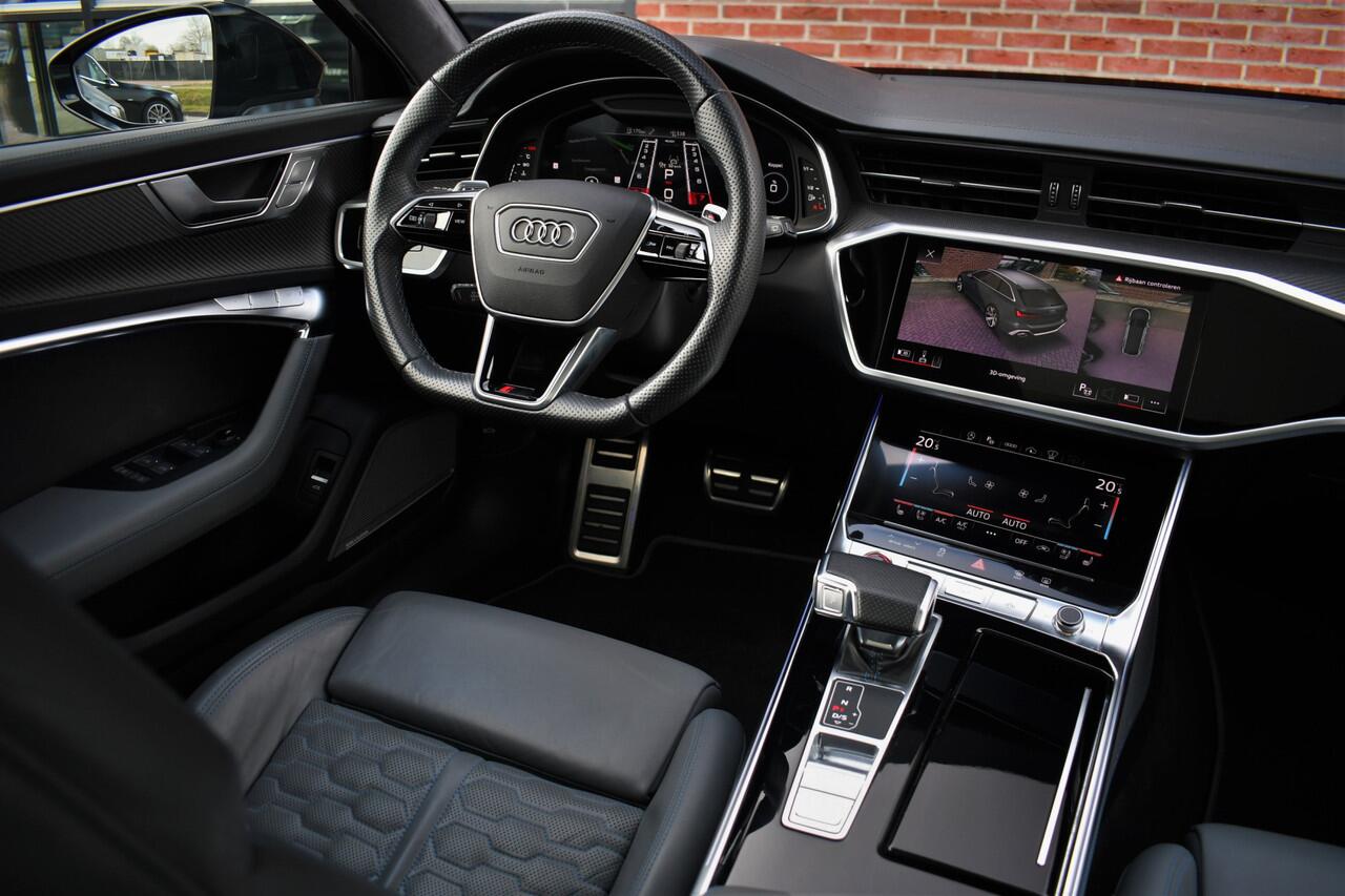 Audi RS6 Avant 4.0 TFSI quattro Dyn+ B&O-high Carbon Pano Ceramic HUD Alc-hemel Softclose Stoelvent