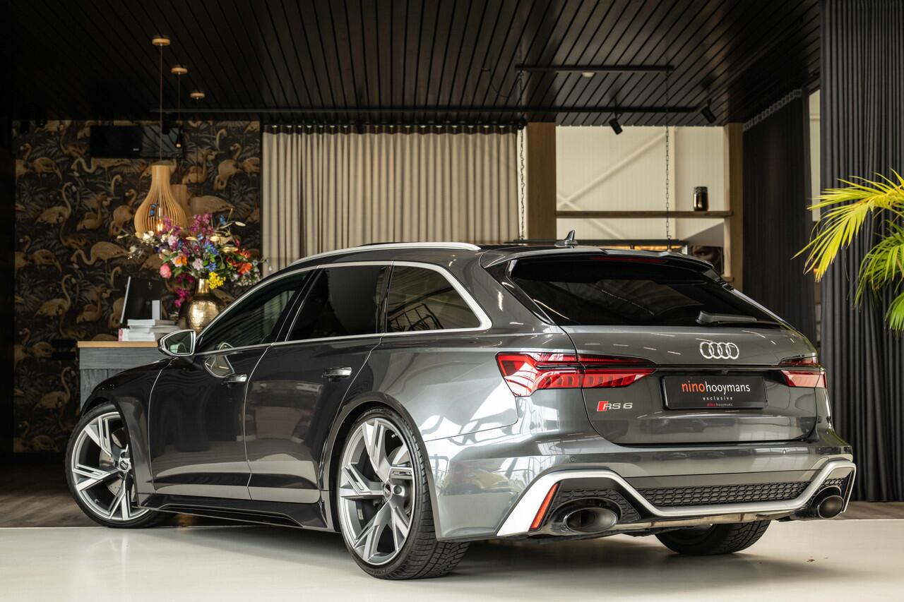 Audi RS6 Avant TFSI quattro | BTW | Trekhaak | PANO | B&O | Matrix | Stoelventilatie |