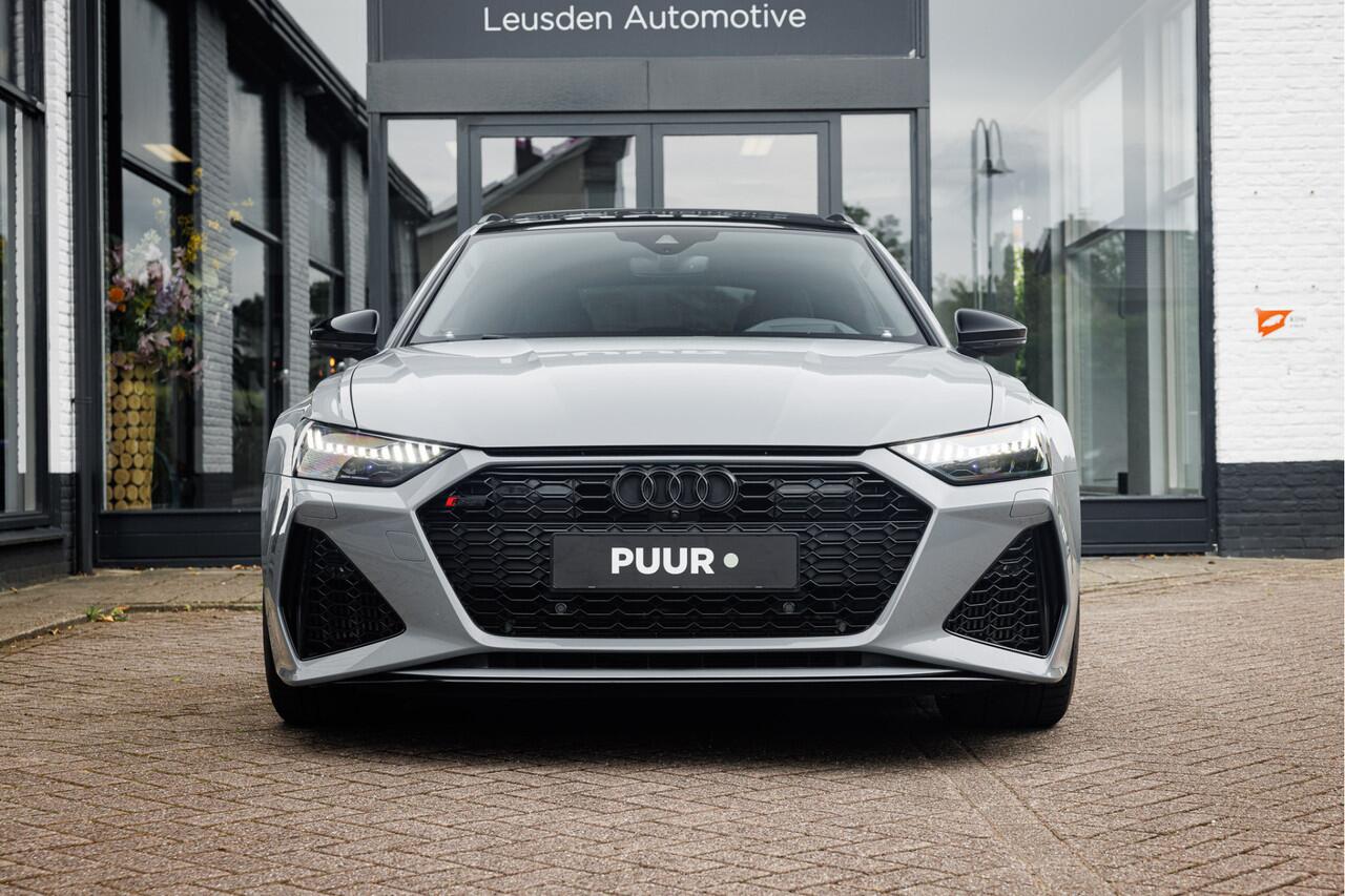 Audi RS6 4.0 TFSI Quattro Nardo Grey Pano - B&O 3D - 360 Camera - Head Up