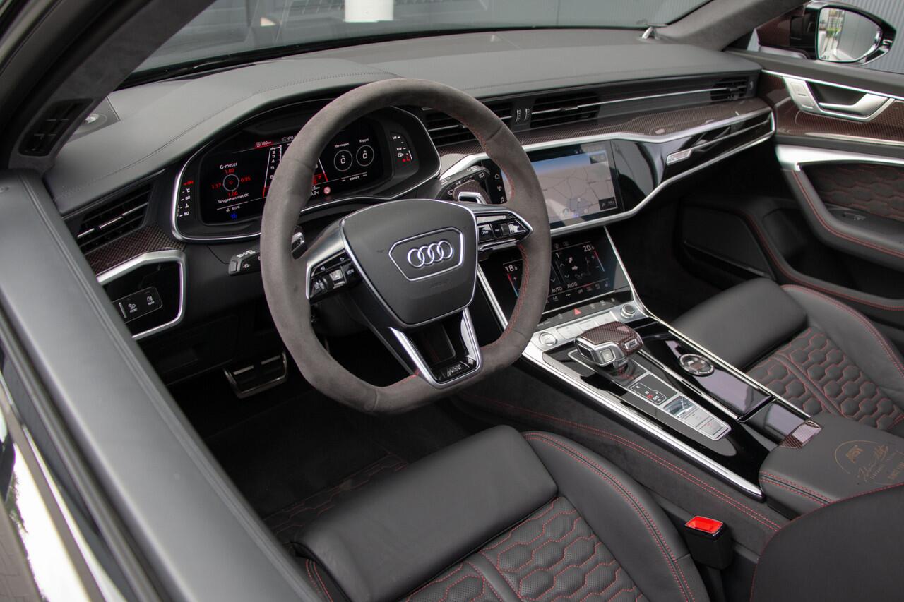 Audi RS6 Johann ABT Signature Edition | (ExportPrice) | 800 HP | VAT | B&O+ | Ceramic Brakes | 360° Camera | ACC | Panoramic Roof | Soft-Close Doors | Lane & Side Assist | Factory Warranty | Front PPF | Carbon | Apple & Android CarPlay | Dynamic+ | Rear-Axle Steer