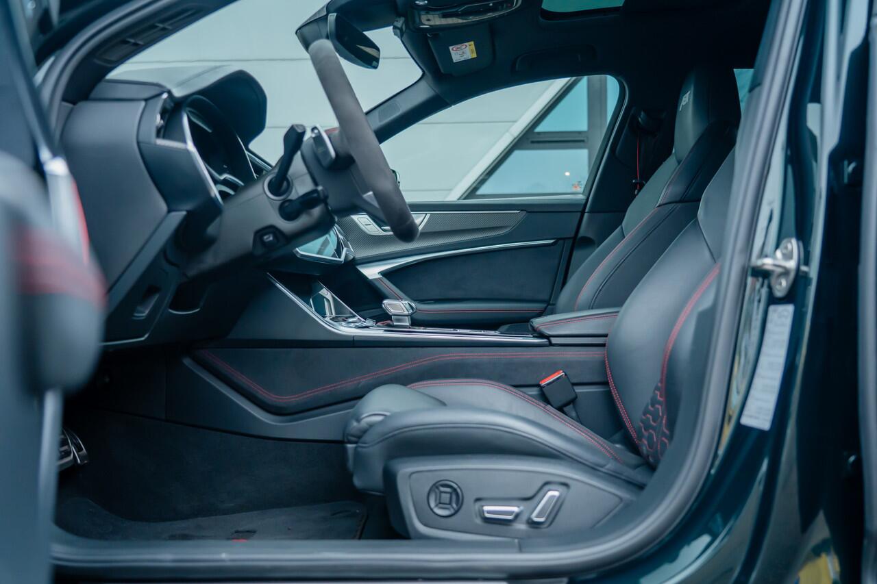 Audi RS6 ABT RS6-S 700pk | ABT HR22 Matt Racing Gold | Audi Exclusive | Carbon optiek | RS Design pakket rood | Dynamic plus incl keramisch | uitgebreid leder pakket HD Maxtrix LED | Panorama dak | Assistentiepakket Tour + City + Parkeren | B&O sound | Comfort sle