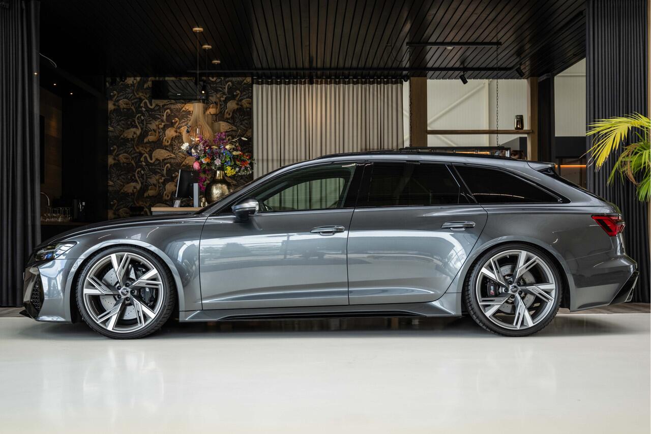 Audi RS6 Avant TFSI quattro | BTW | BLACK PACK | Trekhaak | PANO | B&O | Matrix | Stoelventilatie |