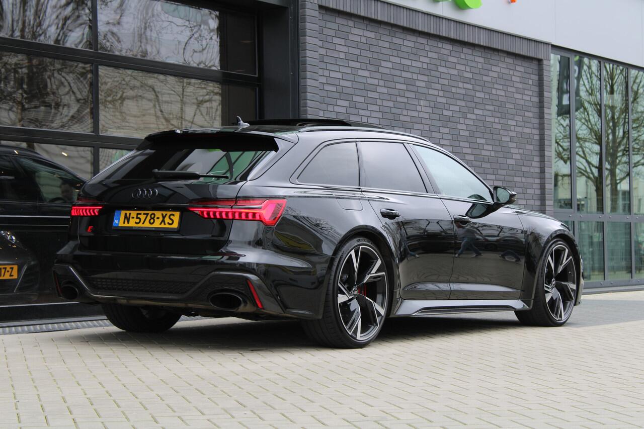 Audi RS6 Avant RS 6 TFSI quattro | DYNAMIC PLUS | KERAMISCH | HUD | 4WS | CARBON | NIGHT VISION | B&O | STUURVERW |