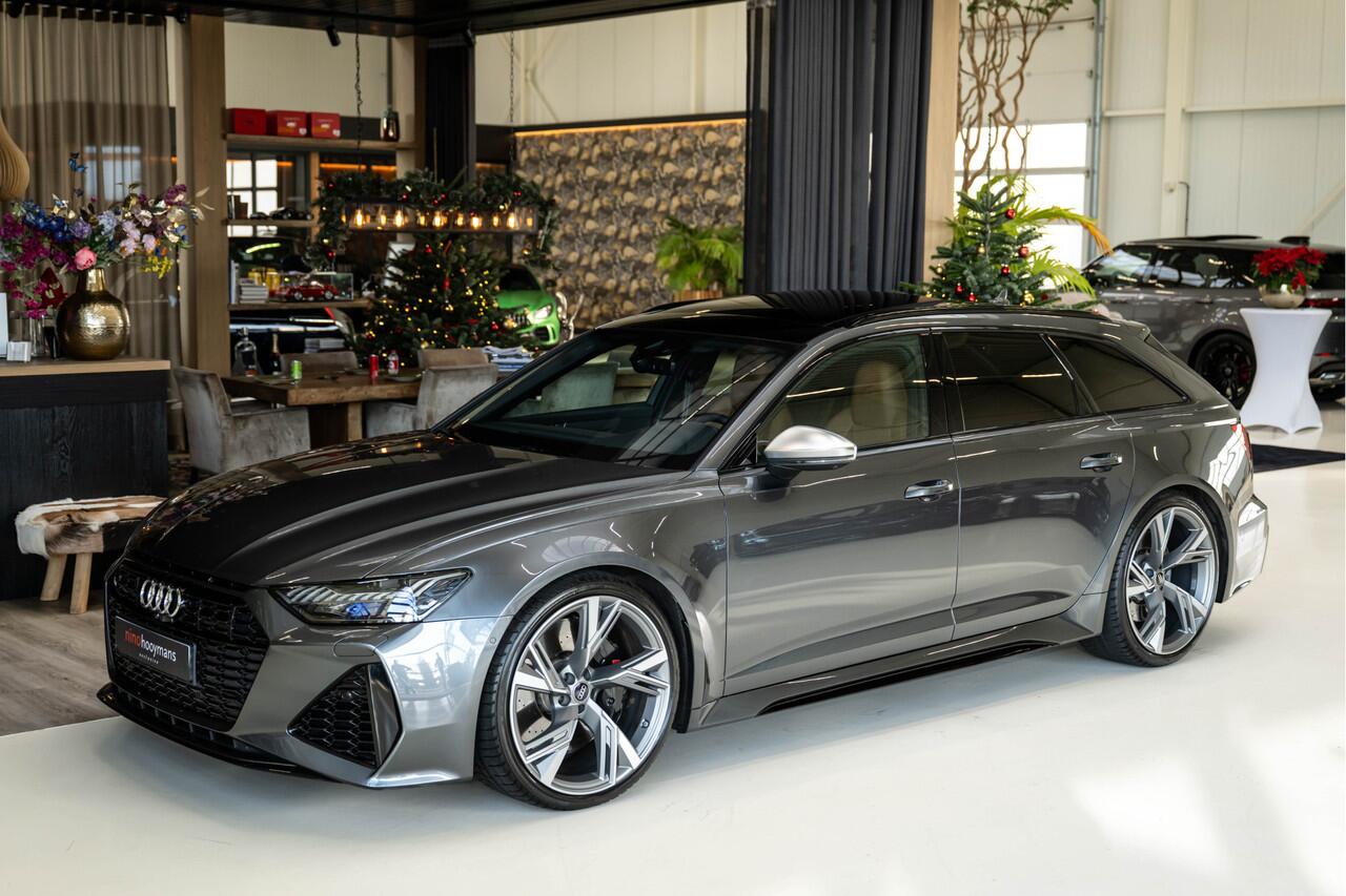 Audi RS6 Avant TFSI quattro | BTW | BLACK PACK | Trekhaak | PANO | B&O | Matrix | Stoelventilatie |