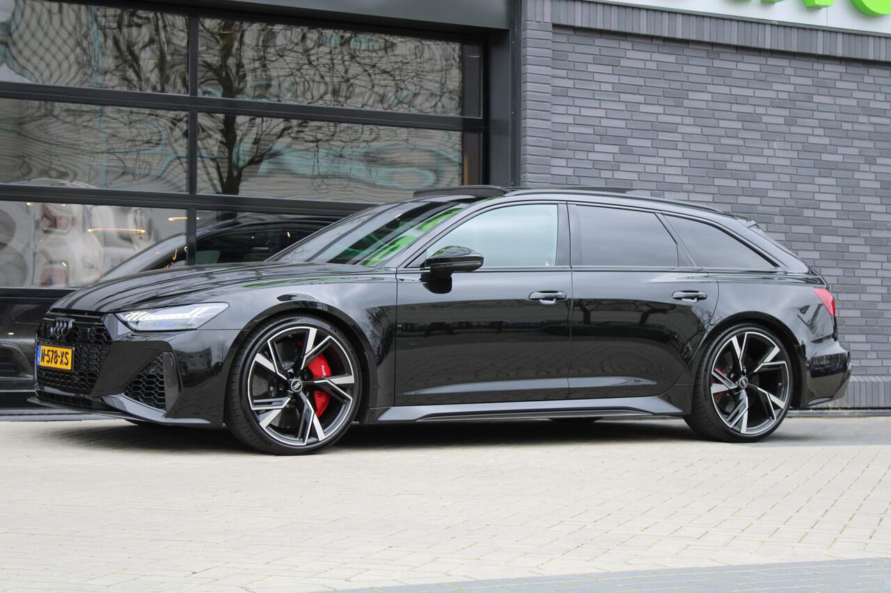 Audi RS6 Avant RS 6 TFSI quattro | DYNAMIC PLUS | KERAMISCH | HUD | 4WS | CARBON | NIGHT VISION | B&O | STUURVERW |