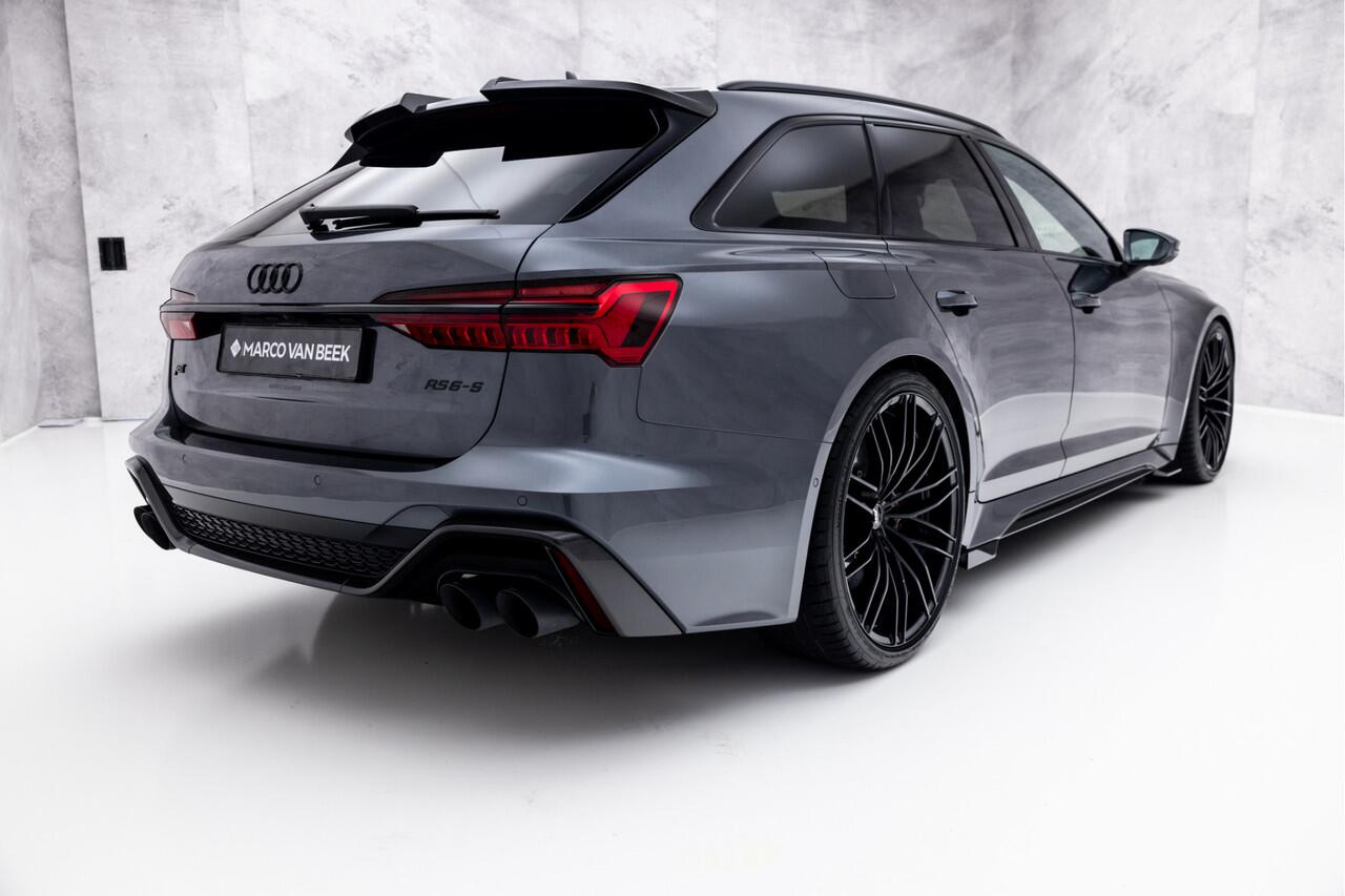 Audi RS6 4.0 V8 TFSI RS6-S ABT 740 PK | Pano | Keramisch | DRC | Nachtzicht