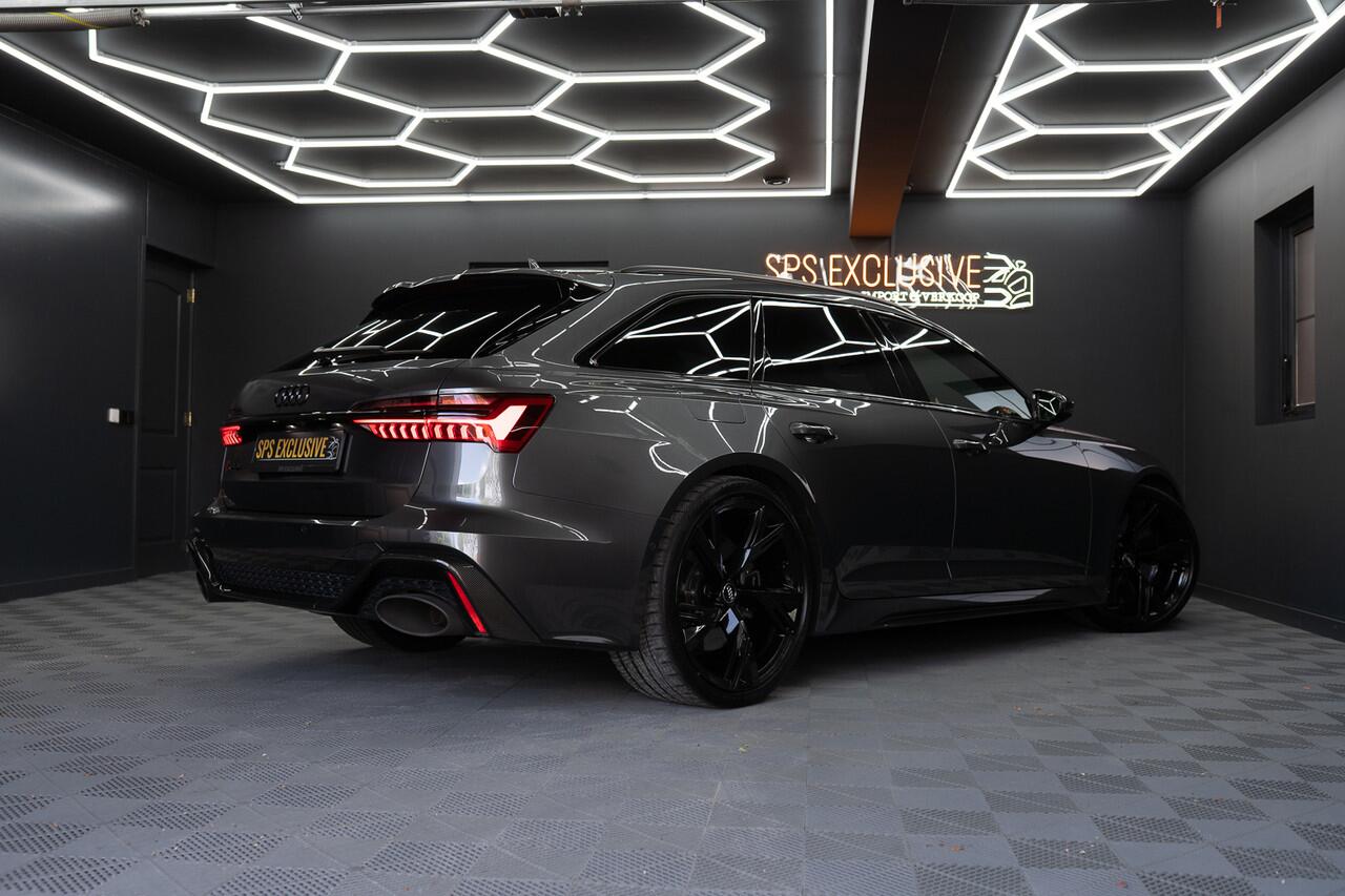 Audi RS6 A6 Avant TFSI quattro / B&O 3d./ Milltek / Keramisch / Pano / Carbon / Softcl. / 360 cam / Alarm kl5 - Full option