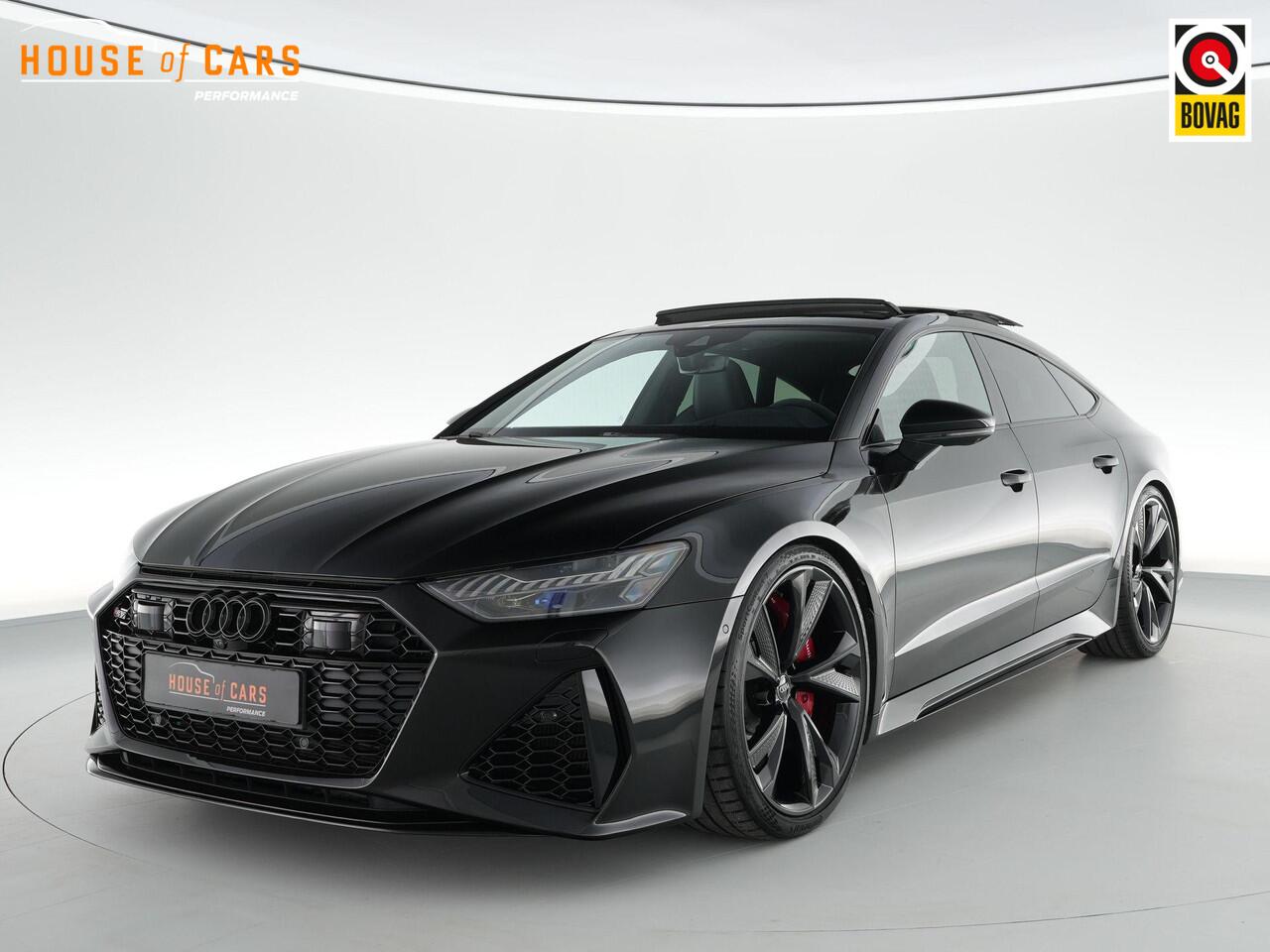 Audi RS7 Sportback 4.0 TFSI quattro |dealer onderhouden|Akrapovic|Red star downpipes|TTH turbo's|KW-suspension|Dynamic ride control|Dynamic plus|panoramadak|B&O|memory|HUD|360 camera|