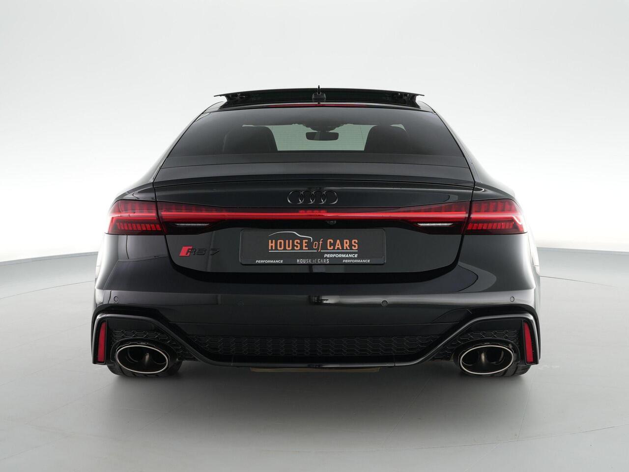 Audi RS7 Sportback 4.0 TFSI quattro |dealer onderhouden|Akrapovic|Red star downpipes|TTH turbo's|KW-suspension|Dynamic ride control|Dynamic plus|panoramadak|B&O|memory|HUD|360 camera|