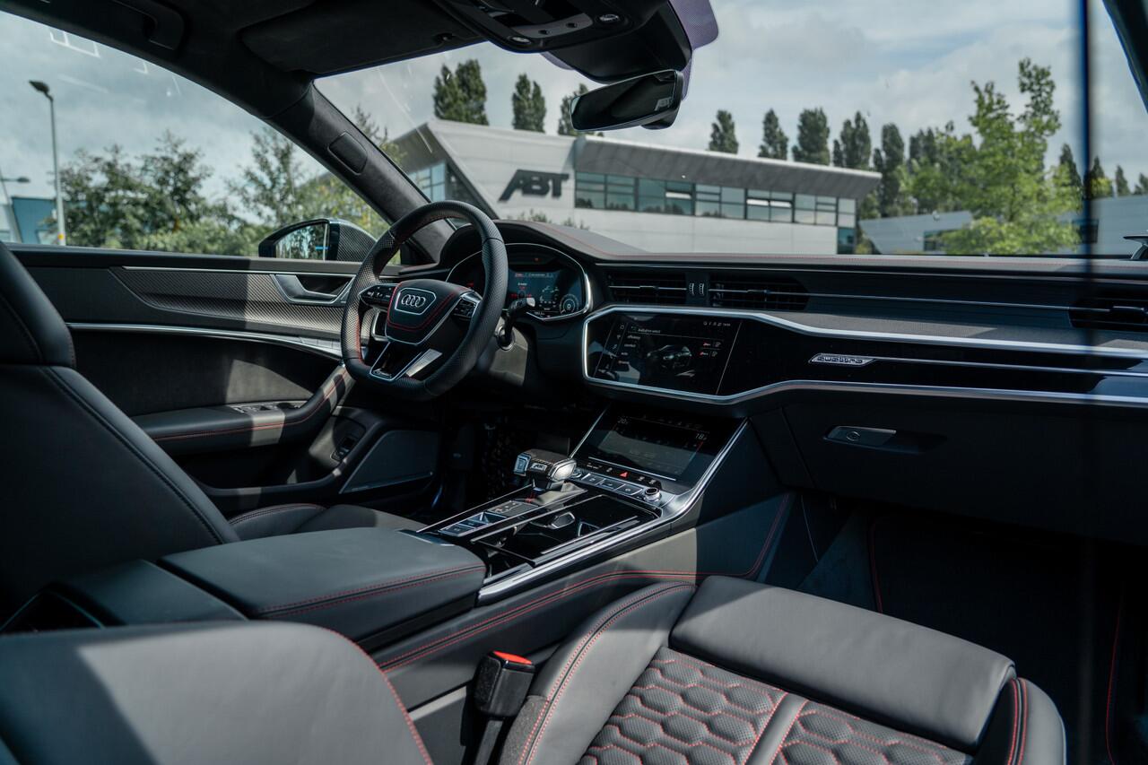 Audi RS7 Sportback ABT RS7-S | ABT HR22 matt racing gold | Akrapovic | Audi Exclusive | Carbon optiek | B&O Advanced | Dynamic plus | design pakket rood | alcantara hemel | Carbon interieur | akoestische voorruit