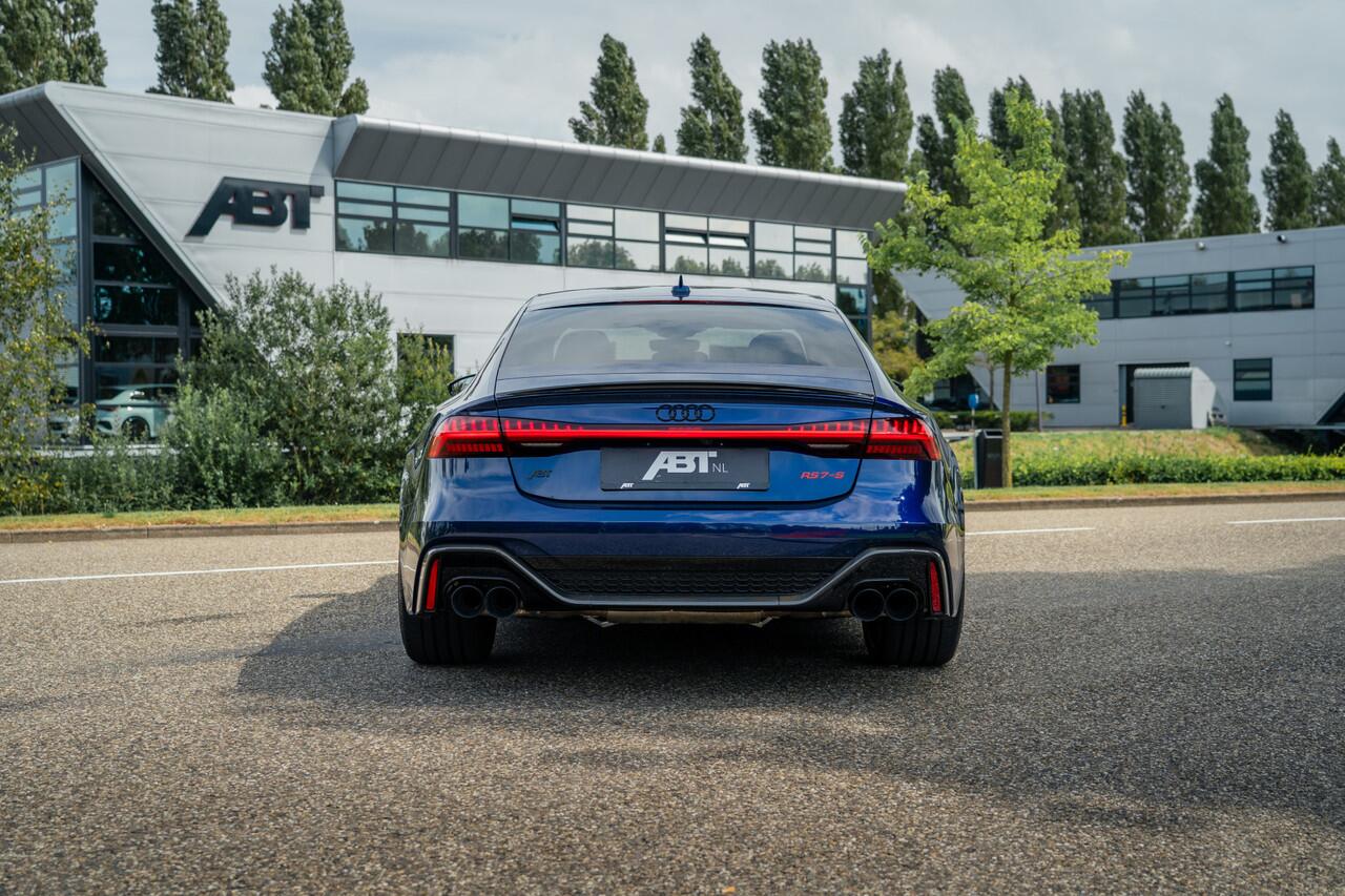 Audi RS7 Sportback ABT RS7-S | ABT HR22 matt racing gold | Akrapovic | Audi Exclusive | Carbon optiek | B&O Advanced | Dynamic plus | design pakket rood | alcantara hemel | Carbon interieur | akoestische voorruit